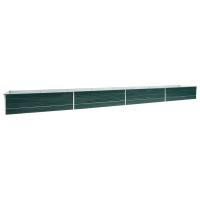 vidaXL Arriate de jardín de acero galvanizado verde dimensiones 320 x 80 x 77 cm,  320 x 80 x 45 cm,  160 x 40 x 77 cm y mas - details 6