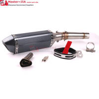 Escape Slip on Para Honda NC700 NC750 NC750X 2012-2017 Muffler De Acero Inoxidable Universal Para Motocicleta Pie De Escape - details 4