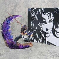 Figura De Anime Demon Slayergk 23cm Luz Destacada Tsugikuni Yoriichi Y Kokushibo Batalla Furiosa Estatua Decorativa Para Escritorio Regalo Para Fans - details 9