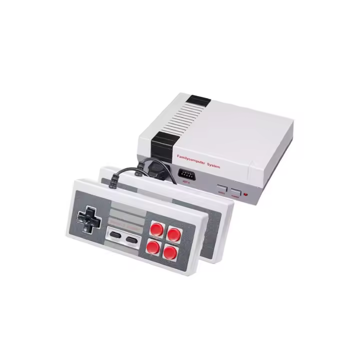 Mediawave Tienda Mini Consola Clásico Juego Retro 680050 Videojuego 2 Controladores con + 300 Juegos - 1