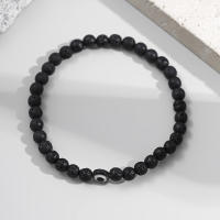 Ingemark Ancleta Vintage Negra Con Cadenilla De Bolas Elásticas Para Hombres Joyería De Pies Para Playa Accesorio De Moda Casual - details 9