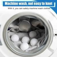 4Pcs Pelota De Secado Con PVC Reutilizable Para Lavandería Herramienta De Limpieza De Ropa En La Máquina De Secado Softener Fabricante - details 4