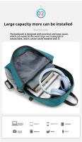 Mochila de gran capacidad para exteriores, bolsa de viaje portátil multifuncional, almacenamiento multicapa - details 4
