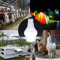 Bombilla Solar LED Multifuncional Recargable Por USB Luz De Emergencia Portátil Para Jardín Exterior Impermeable Luz Colgante Interior - details 0