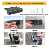 1/2PCS Luz Solar LED Para Piso De Jardín Impermeable Luz De Camino In-Ground Escenario De Paisaje Moderno Con Batería De Litio - details 4
