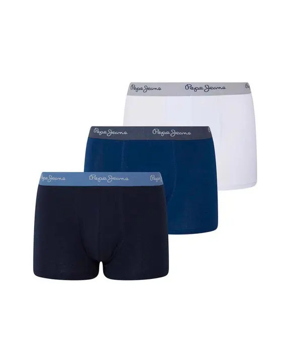 Pepe Jeans - Zared  Pmu10591_0Aa - Pack De 3 Calzoncillos Bóxer - Hombre - 1