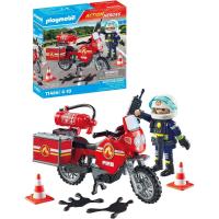 PLAYMOBIL moto de bomberos (71466) Action Heroes - details 0