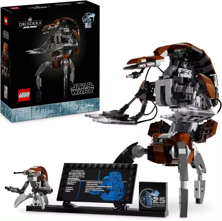 Lego Star Wars 25 aniversario  Droideka Lego Star Wars 75381 - 1