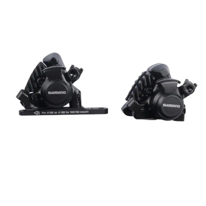 Freno De Disco Mecánico Shimano RS305 Para Bicicleta De Carretera Con Pastillas L05A Montaje Plano Frontal Y Trasero Calipero Negro - 1