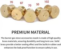 5 Burner Gas Hob Lpg Conversion Kit Jets Nozzles Propane Injectors 50 65 70 87 95 Cooker Hobs Gas Cooking Stove Gas Jets s202412242231 - details 1