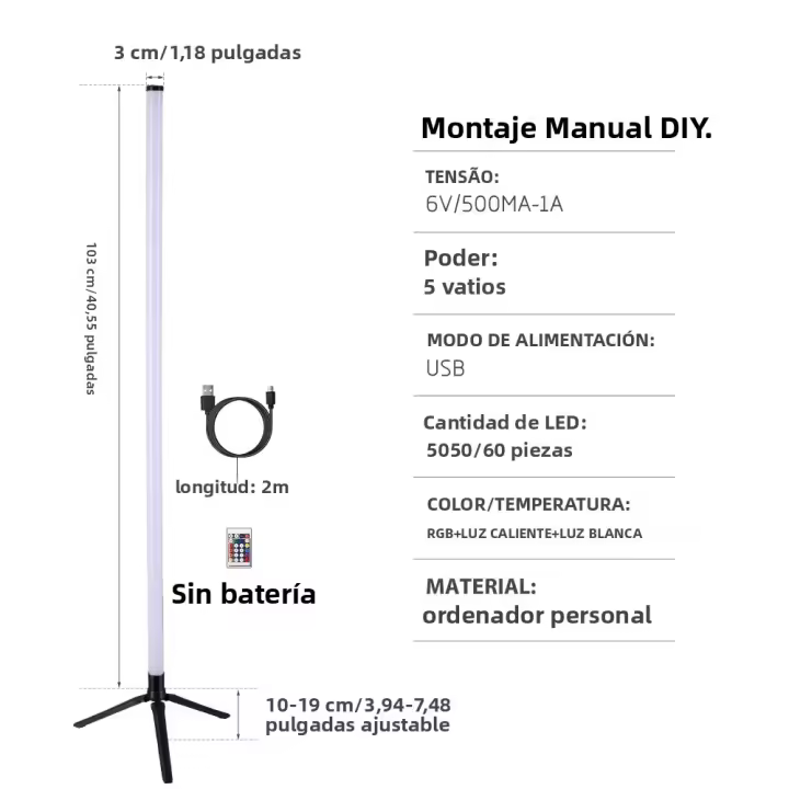 Lámpara De Piso LED RGB Con Control Remoto Y APP Sync Con Música Iluminación De Ambiente Inteligente Para Dormitorio Y Sala De Estar Moderna Y Ecológica - 1