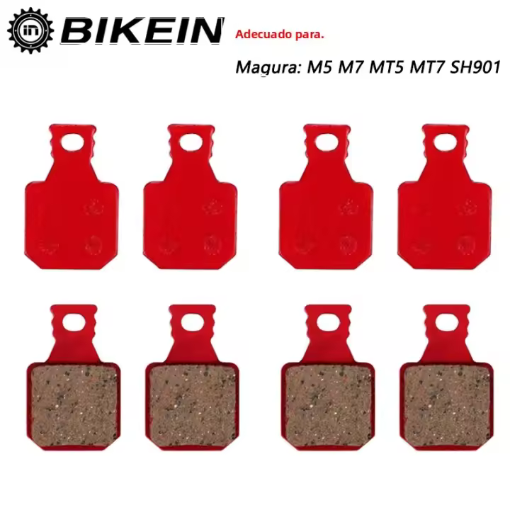 BIKEIN 4 Pares De Frenos De Bicicleta Para Montaña Con Sistema Hidráulico Para Magura M5 M7 MT5 MT7 SH901 Pads De Freno De Cerámica Y Resina Para Bicicleta MTB - 1