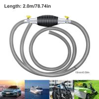Kit De Bomba De Combustible Para Coche Con Tubo Manual De Succión Duradero Para Transferencia De Aceite Y Diesel Fácil De Usar Herramientas Para Tuning Del Combustible - details 4