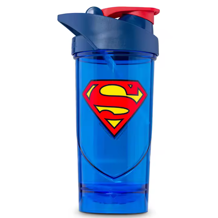 Shaker Hero Pro - 700ml. Con diseño de superhéroes: mezcla perfecta y estilo único. Shieldmixer - 1