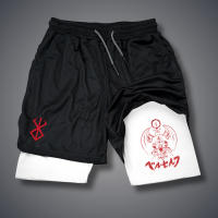 Shorts De Compresión Para Hombre 2 En 1 Con Bolsillos Para Teléfono Móvil Ropa Deportiva Secado Rápido Para Gimnasio Y Correr - details 7