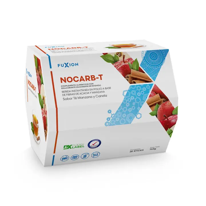 FUXION NOCARB-T ¡PON LOS CARBOHIDRATOS EN RAYA! 28 SOBRES - 1