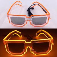Gafas LED Iluminadas 1PC Gafas De Noche Para Fiesta Suministros De Brillo Para Niños Y Adultos Favoritos De Fiesta - details 27