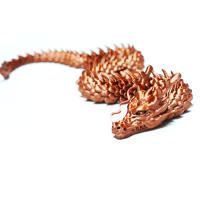 Dragón Chino 3D Imprimido Con Articulaciones Completo Figura De Decoración Para El Hogar Juguete Creativo Coleccionable - details 5