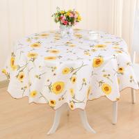 Mantel Redondo Floral De Verano 152cm Multicolor Rustic Reutilizable Para Fiestas Y Picnics En El Jardín O Comedor - details 4