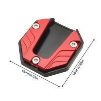 Universal Extensor De Pies Para Motos Y Scooters Soporte Lateral Antideslizante Base Ampliada Placa De Aluminio Para Bicicletas - details 4