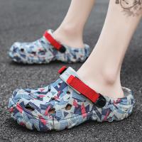 Nuevos Sandalias De Verano Para Hombres 2024 Zapatillas De Jardín Al Aire Libre Clogs Casual Moda Lujo Zapatos Cómodos Para El Hogar Tallas 40-47 - details 25