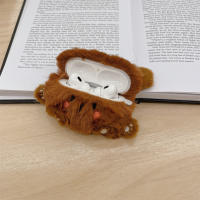 Funda De Silicona Suave Para AirPods 1 2 3 pro 2 Cubierta De Oído De Oso Suave Y Peludo Compatible Con Auriculares Apple - details 4