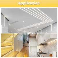 Tira De Luz LED COB Alta Densidad Flexible Para Decoración De Habitaciones Y Backlight 3000-6000K Dimmable DC 24V - details 5