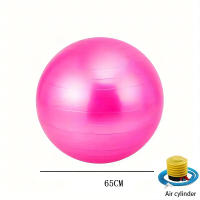 Bola De Yoga De PVC Bola De Fitness Antideslizante 65cm Resistente a Explosiones Equipo De Pilates Para Gimnasio Y Hogar - details 7