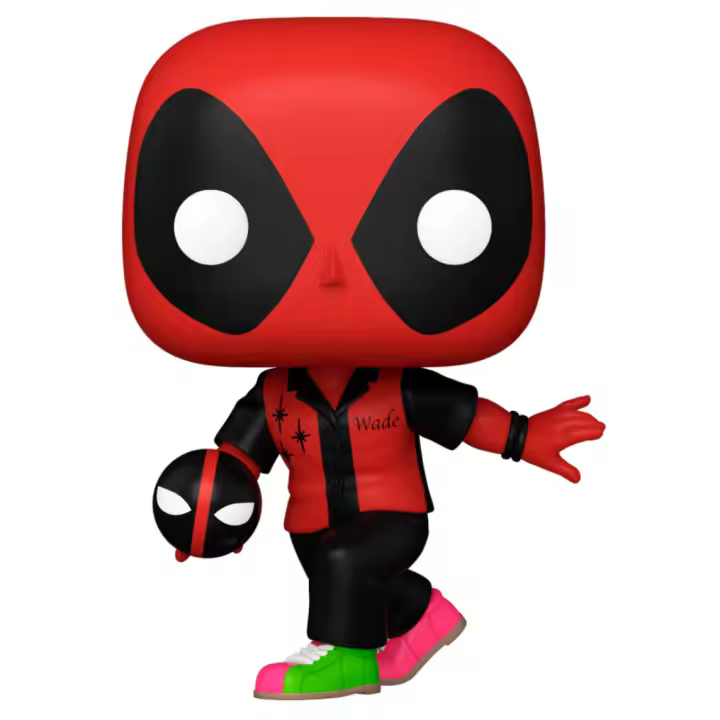 Figura Pop Marvel Deadpool - Deadpool Bowling-Figura de Vinilo Coleccionable - Idea de Regalo- Mercancia Oficial - Juguetes para Niños y Adultos - Movies Fans - Muñeco para Coleccionistas y Exposición - 1