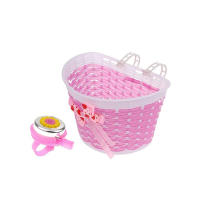 Bicicleta De Plástico Para Niños Con Cesta Desmontable Y Campana Accesorios De Ciclismo Coloridos Y Encantadores Para Exterior - details 4