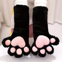 Guantes De Peluche Anime Cosplay Paws Para Adultos Y Niños Mitones De Mano De Animal Invierno Accesorios Para Fiestas De Disfraz - details 6