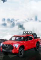 Modelo De Coche De Aleación Toyota Tundra 1:24 Con Sonido Y Luz Simulación Vehículo De Metal Para Niños Juguetes De Coche Regalo Para Niños Hombres - details 0