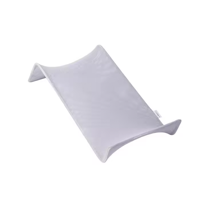 Saro hamaca de baño de rejilla para facilitar el baño del bebe, rosa, gris y verde - 1