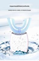 Cepillo De Dientes Eléctrico Inteligente En Forma De U Limpieza Automática 360 Grados Carga USB Impermeable Para Adultos - details 3