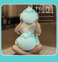 Cojín De Peluche Genshin Impact Anime Lindo De Xiao Pájaro Decorativo Para Sofa Cojín De Cuerpo Suave Para Dormir Envío Gratis - details 11