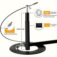 Banda De Saltar De Acero Con Rodamientos Equipo Deportivo De Fitness Aleación De Aluminio Para Entrenamiento Estudiantes Secundarios Ejercicio De Muslos Piernas Y Abdomen - details 0