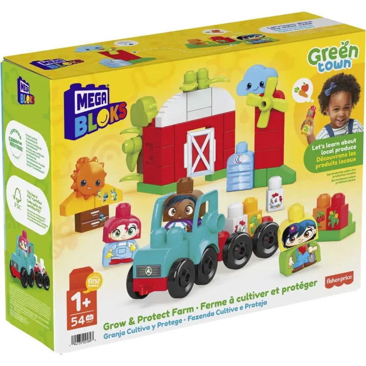 Mega Bloks Green Town Cultiva y protege la granja - 1