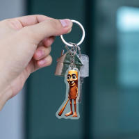 Colgante De Buceo De Animales Divertidos 2D En Acrílico Para Mochila Colgante De Billetera De Dibujos Animados Regalo Para Fans - details 1