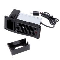 Unidad De Pre-Amp Y EQ Para Guitarra Acústica Piezo 7545R Negro Peso 200g Accesorio De Guitarra Cómodo Y Duradero - details 6
