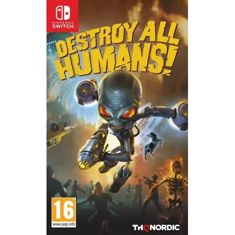 Destroy All Humans Juego para Consola Nintendo Switch, PAL ESPAÑA - 1
