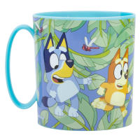 Taza Micro 350 ml Bluey  Stor Brand - Decorada con Personajes de Bluey, Apta para Microondas, Libre de BPA, Práctica Taza Infantil Reutilizable, Regalo para Niños - details 1
