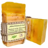 3 Jabones Artesanales Naturales de Limón. Pieles Grasas, Luminosidad, Antiséptico, Acné, Minimiza Manchas. Hecho a mano en España. Pumarshop Cinnia Natura. - details 4