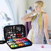 Kit de costura con 24 colores de hilo diferentes-Muchos accesorios-98 piezas multicolor - details 4
