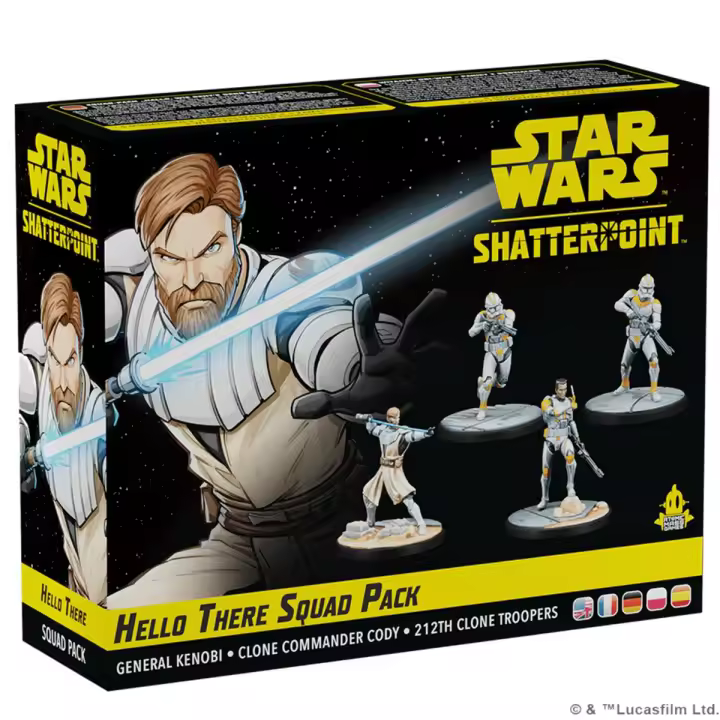 Asmodee - Hello There General Obi-Wan Kenobi Squad Pack - 1