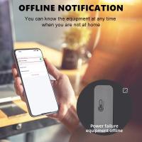 Sensor De Temperatura Y Humedad WiFi Tuya Para Hogar Inteligente Compatible Con Alexa Y Google Assistant Monitor Remoto Smart Life - details 5