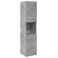 vidaXL Armario de baño madera contrachapada 30x30x130 cm en color Blanco/Marrón roble/Negro y más | almacenamiento funcional diseño moderno para baño dormitorio sala - details 7
