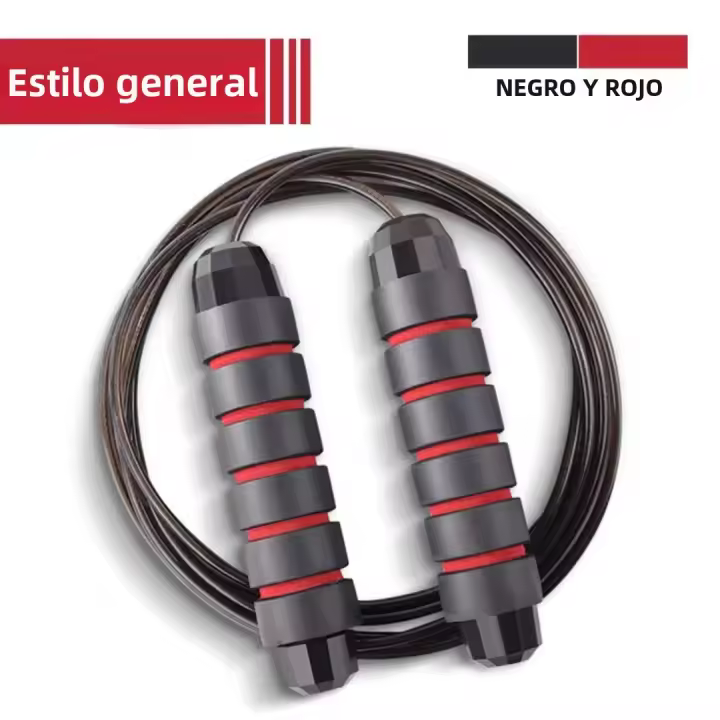 Cuerda De Saltar Ajustable De Acero Para Deportes Y Fitness Equipo Especial De Entrenamiento Cardio Para Hombres Y Mujeres - 1