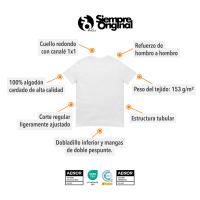 Pack de 6 Camisetas de Manga Corta para Hombre - 100% Algodón de Alta Calidad - Corte Regular Ligeramente Ajustado - Color 3 Blancas y 3 Negras - Marca SO Wear Siempre Original - details 1