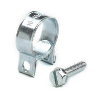 Kit De Tornillos De Tubo Doble Oreja 8-18mm Para Combustible Y Agua Herramienta De Jardín Y Plomería Material Acero Galvanizado - details 4