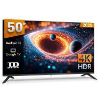 Smart TV 50 pulgadas 4K Hey Google Official Assistant con control por voz. Televisor Android 14 - TD Systems PRIME50C21GLE - details 0